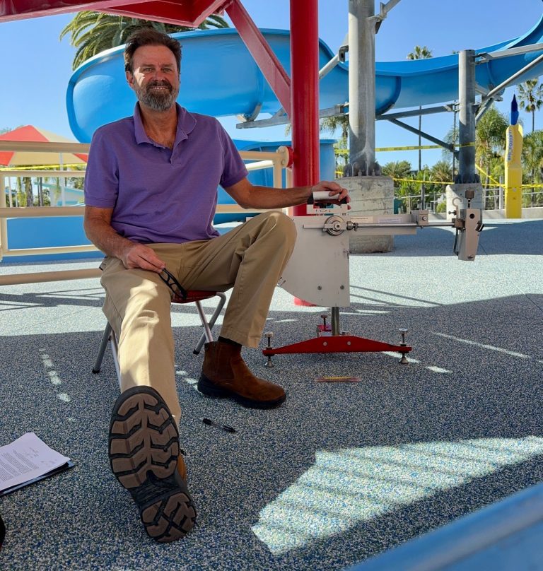 NSF 50 splash pad slip resistance