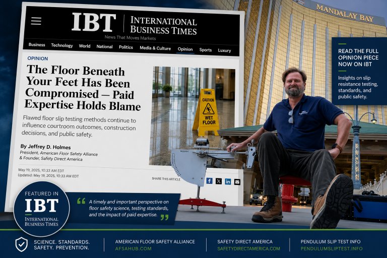 International Business Times - The Floor Beneath Your Feet Has Been Compromised - the Liar for Hire Slip and Fall Industry Exposed