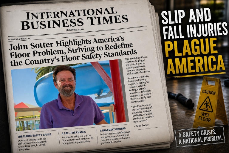 International Business Times write-up of John Sotter - Slip and Fall Expert